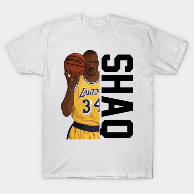 Shaq T-Shirt by Sgt_Ringo